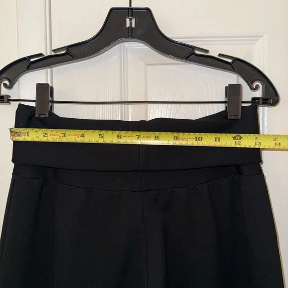 Julia Allert’s Black Wide Leg Trousers Jersey - Picture 10 of 16